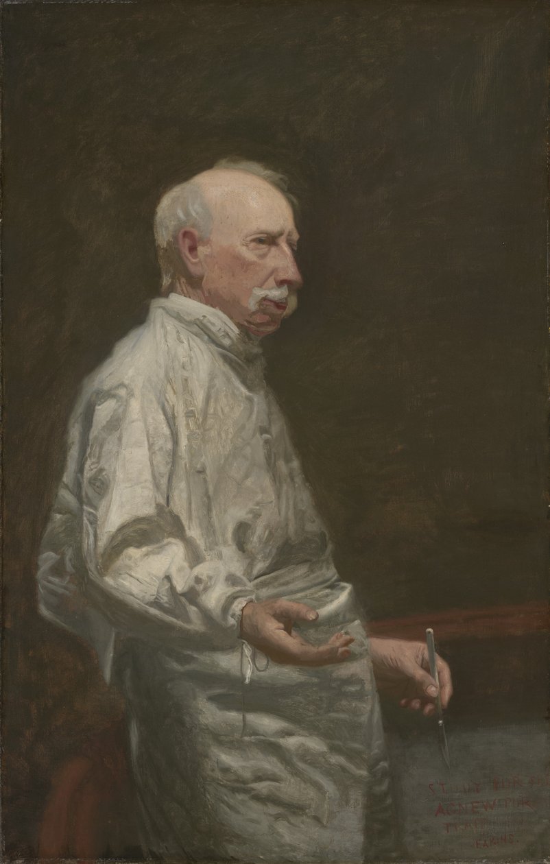 Dr. Agnew, ca. 1889 av Thomas Eakins