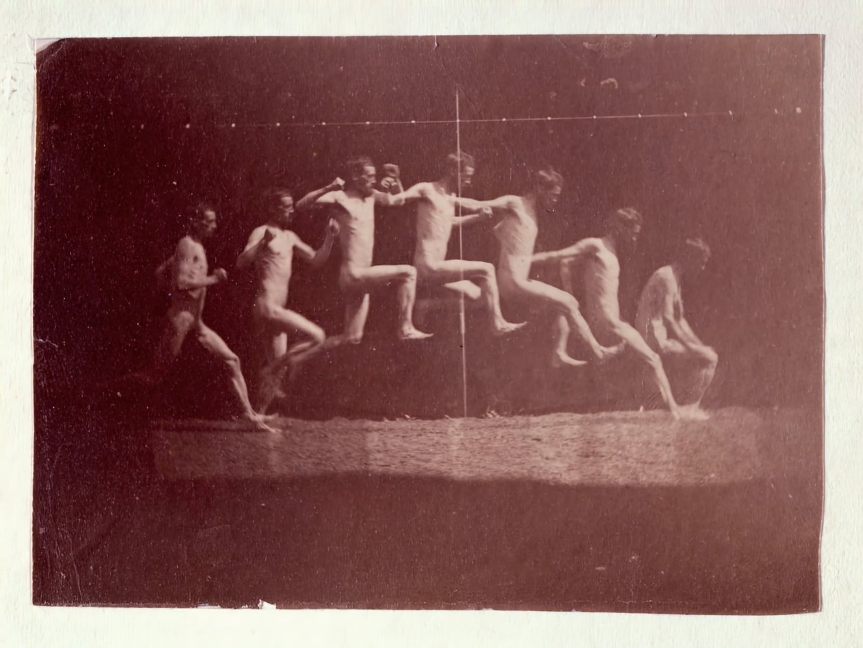 Marey Wheel-fotografier av George Reynolds, 1884. av Thomas Eakins