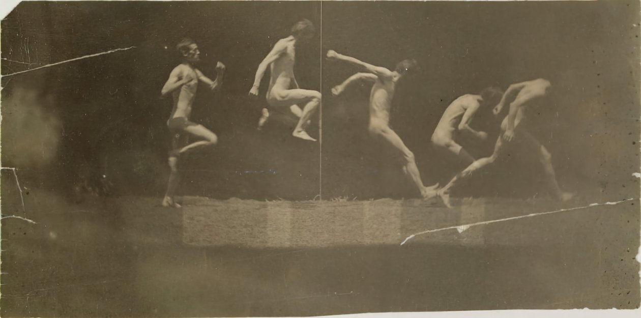 Marey Wheel-fotografier av George Reynolds, 1884. av Thomas Eakins