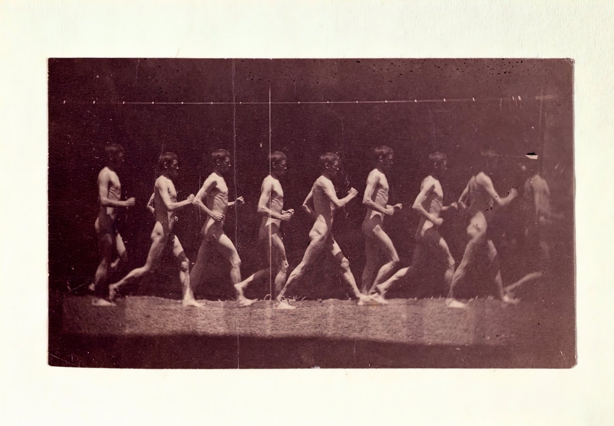 Marey Wheel-fotografier av George Reynolds, 1884. av Thomas Eakins