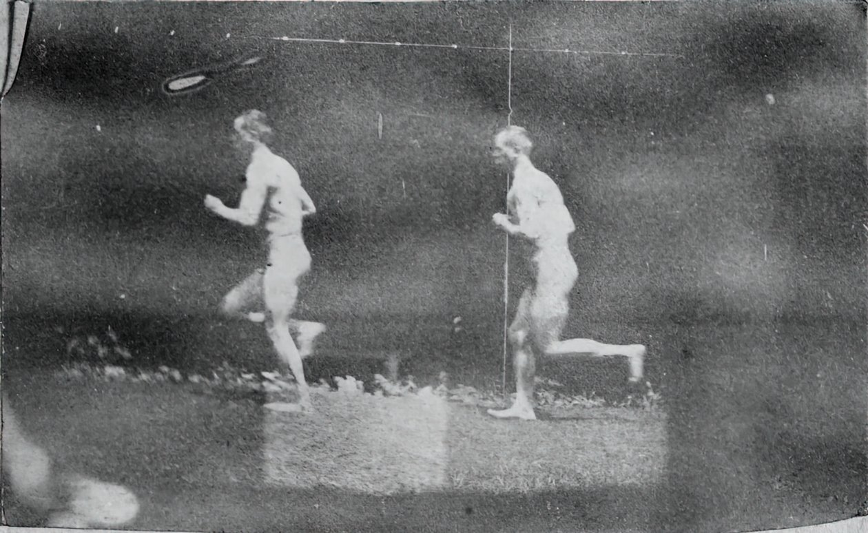 Marey Wheel-fotografier av Jesse Godley, 1884. av Thomas Eakins