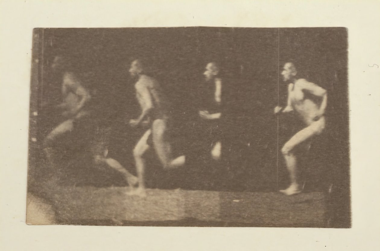 Marey Wheel-fotografier av Thomas Eakins, 1884. av Thomas Eakins