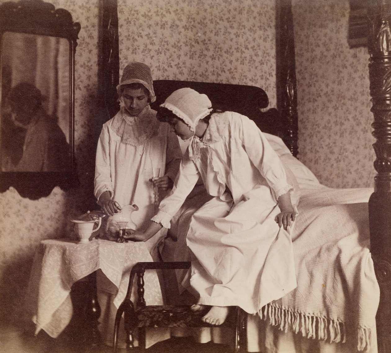 [Frøken Van Buren og frøken Willoughby] av Thomas Eakins