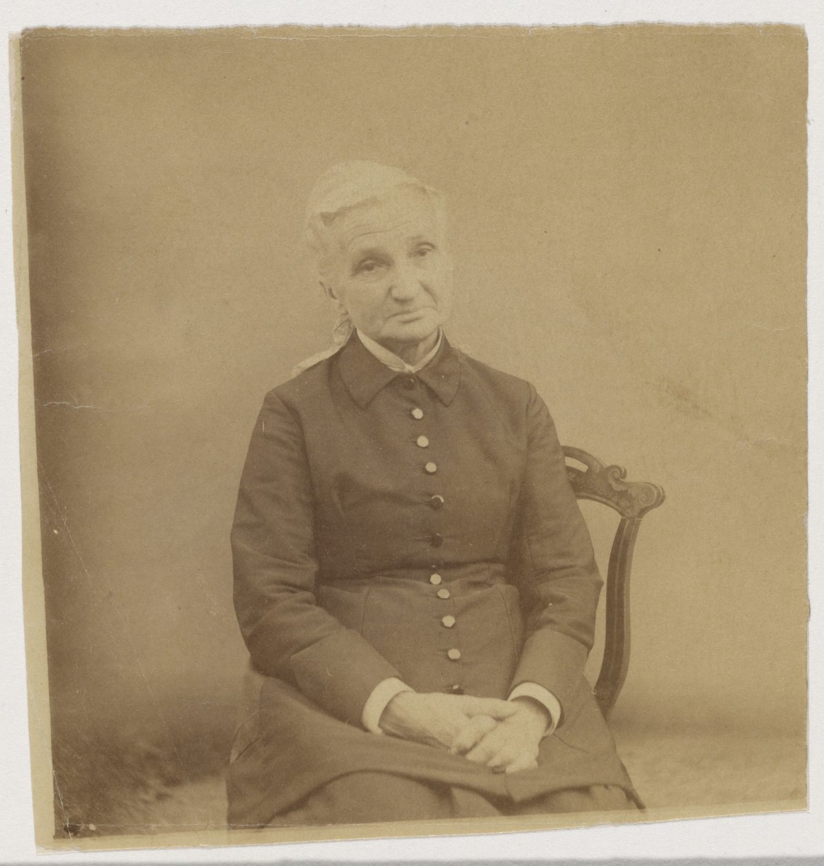 Portrett av en sittende eldre kvinne av Thomas Eakins