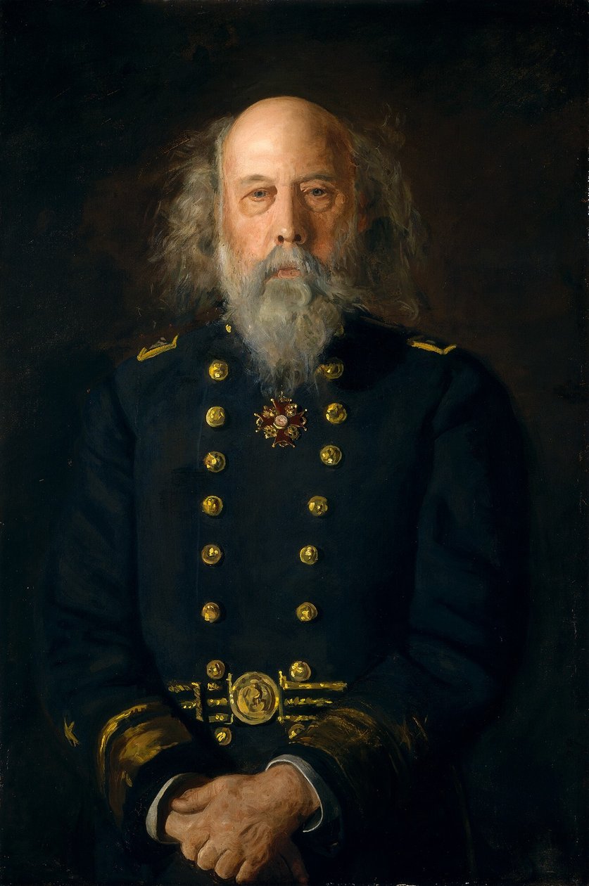 Kontreadmiral George W. Melville av Thomas Eakins