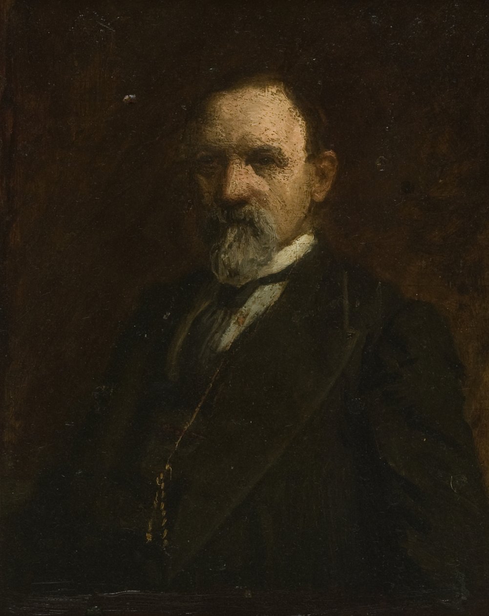 Studie til «Portrett av Joshua Ballinger Lippincott» av Thomas Eakins