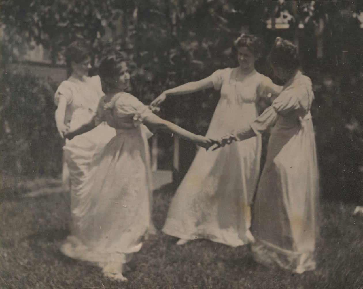 Susan Hannah Macdowell, Uidentifisert jente, Elizabeth Macdowell, og muligens Mary Macdowell..., ca. 1 av Thomas Eakins