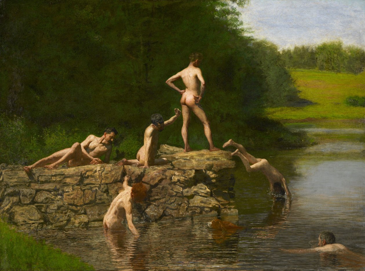 Svømming  av Thomas Eakins