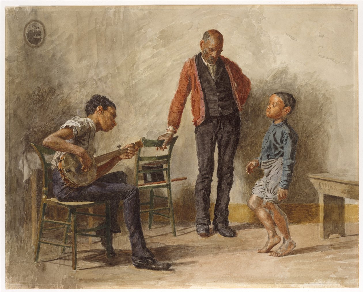 Dansetimen av Thomas Eakins