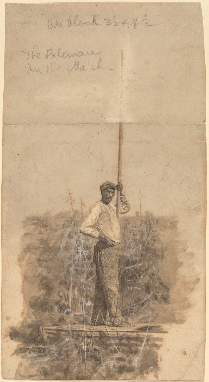 Polemannen i mash av Thomas Eakins