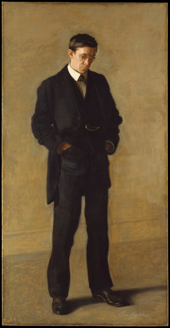 Tenkeren: Portrett av Louis N. Kenton av Thomas Eakins