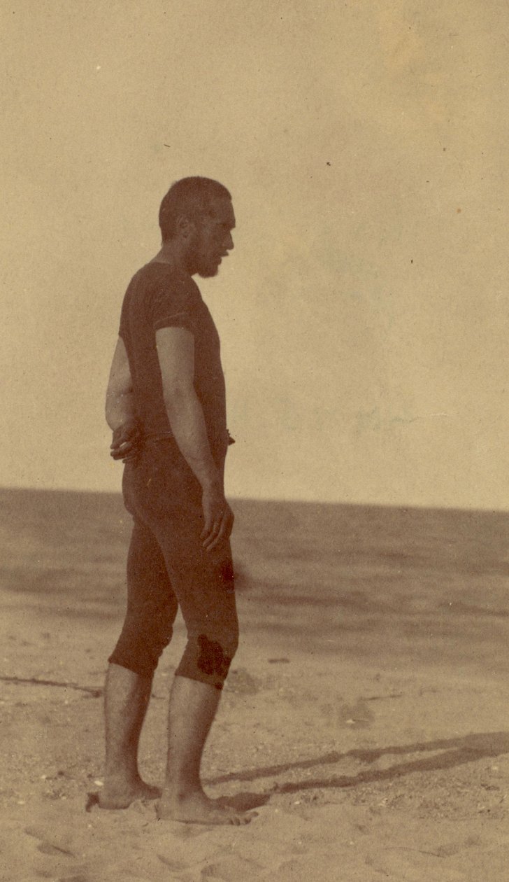 Thomas eakins i badedrakt, 1884 av Thomas Eakins