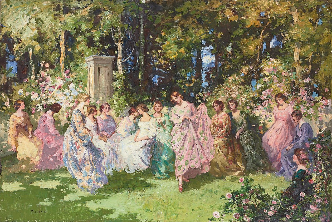 Hage fest av Thomas Edwin Mostyn