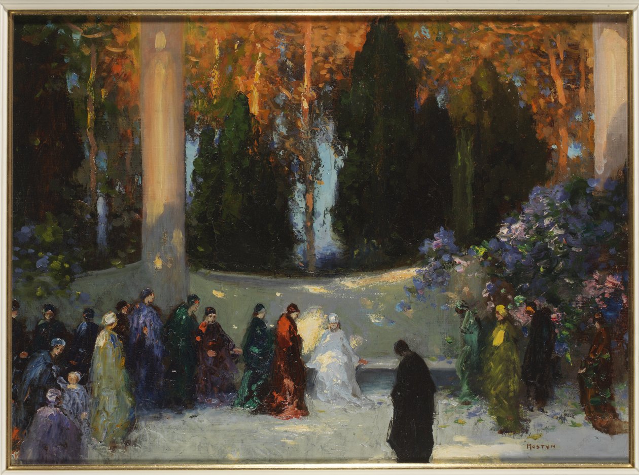 Publikum av Thomas Edwin Mostyn