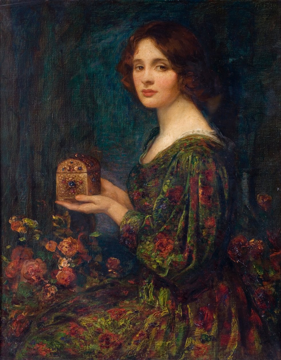 Den juvelbesatte kisten av Thomas Edwin Mostyn