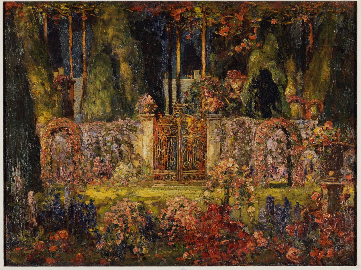 Herregårdsportene av Thomas Edwin Mostyn