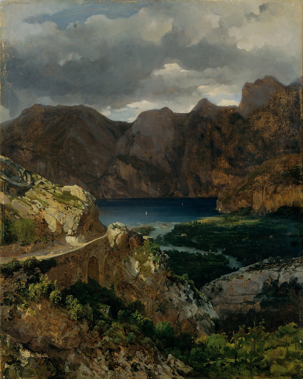 Utsikt over Gardasjøen av Thomas Ender