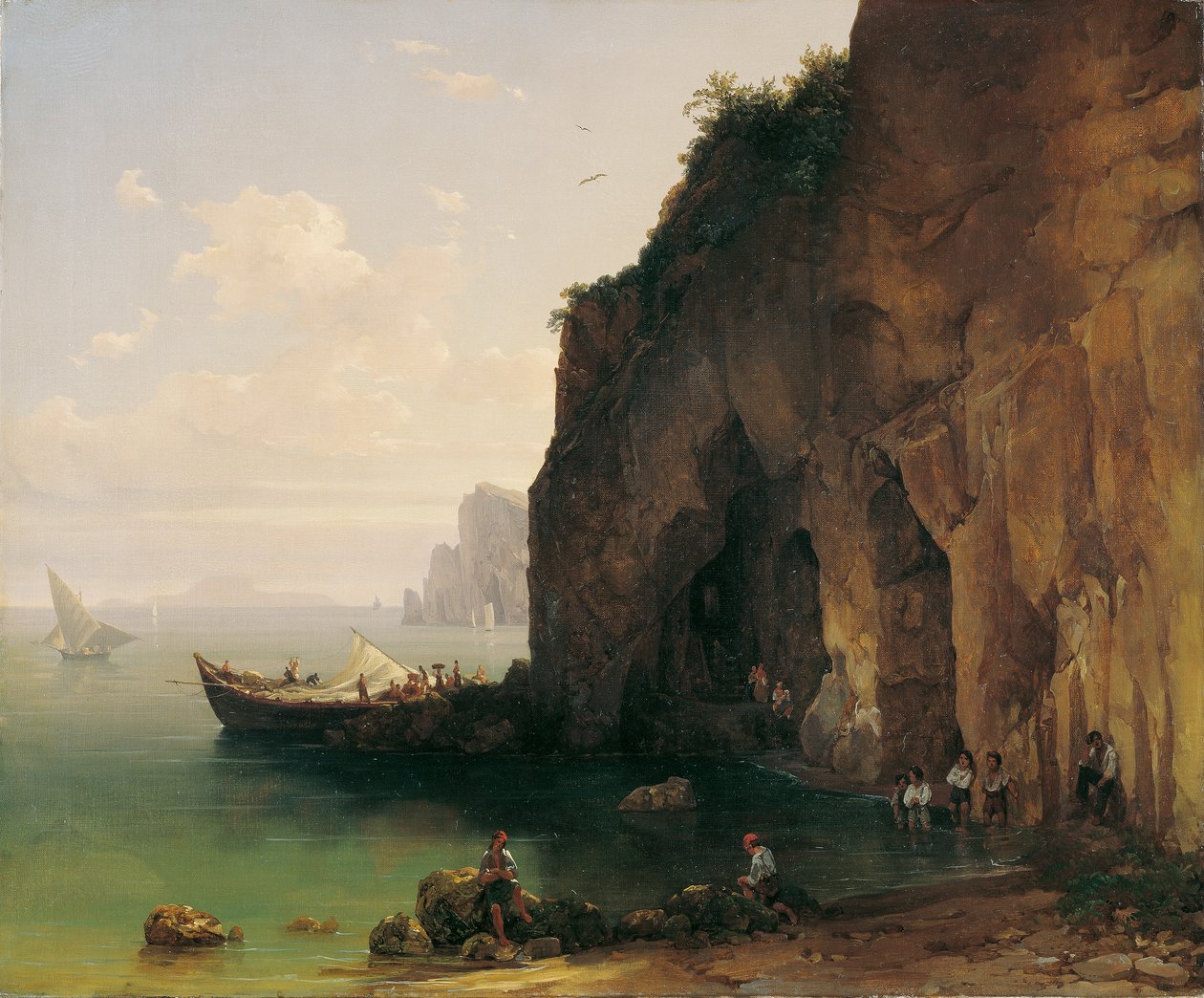 Sorrento-kysten av Thomas Ender