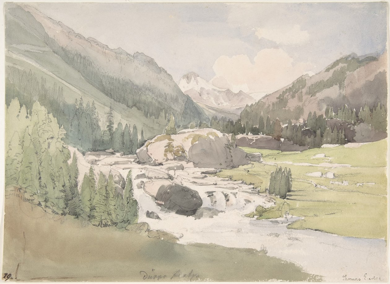 Fjelldal av Thomas Ender