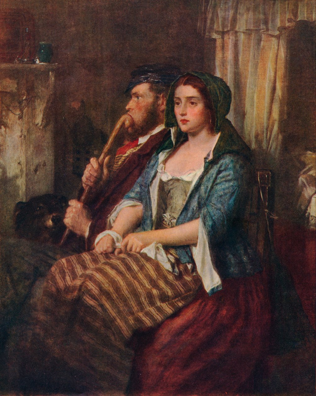 Feil på begge sider, 1861, 1911 av Thomas Faed