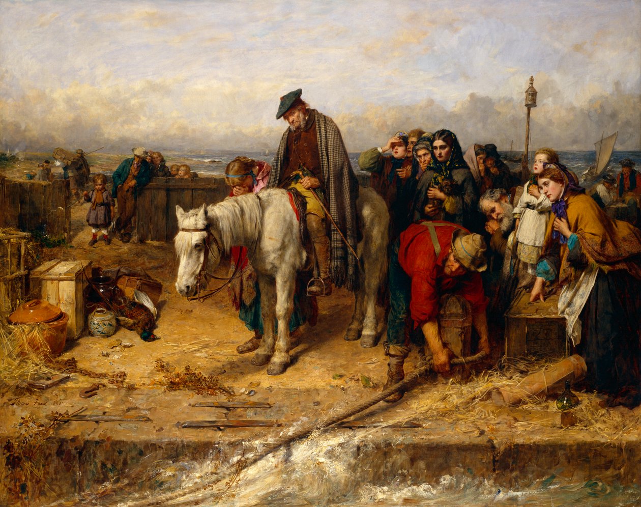 Den siste av klanen av Thomas Faed