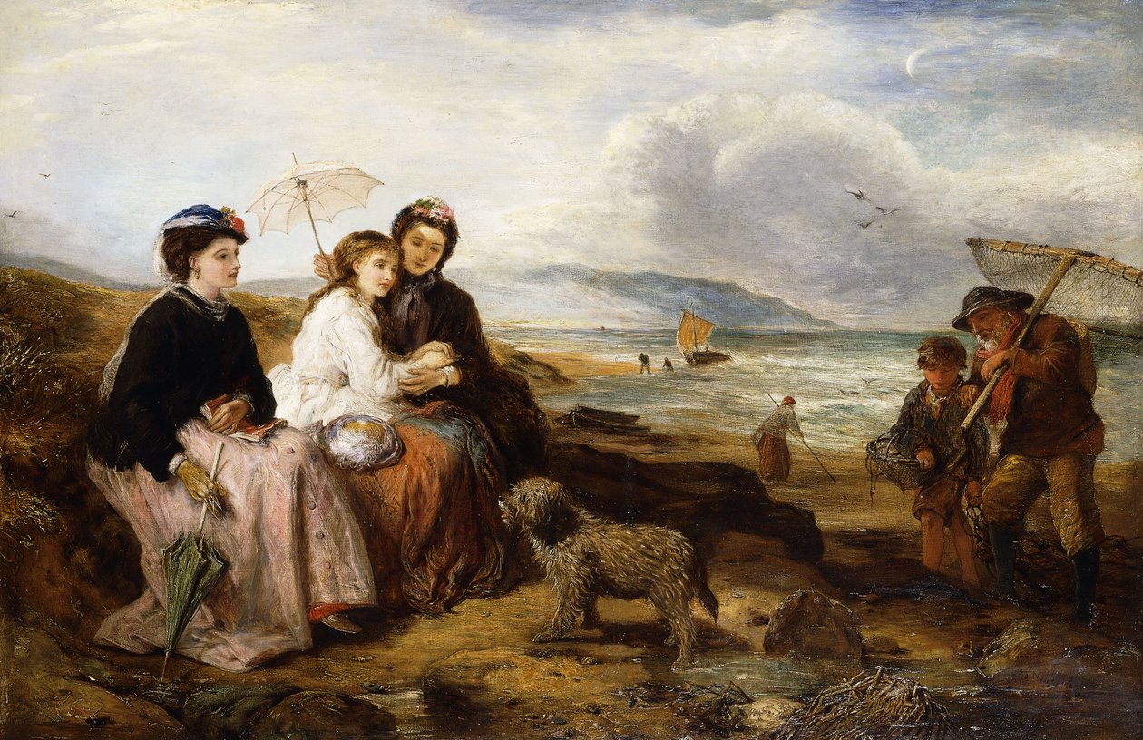 Ved sjøen, 1877 av Thomas Falcon Marshall