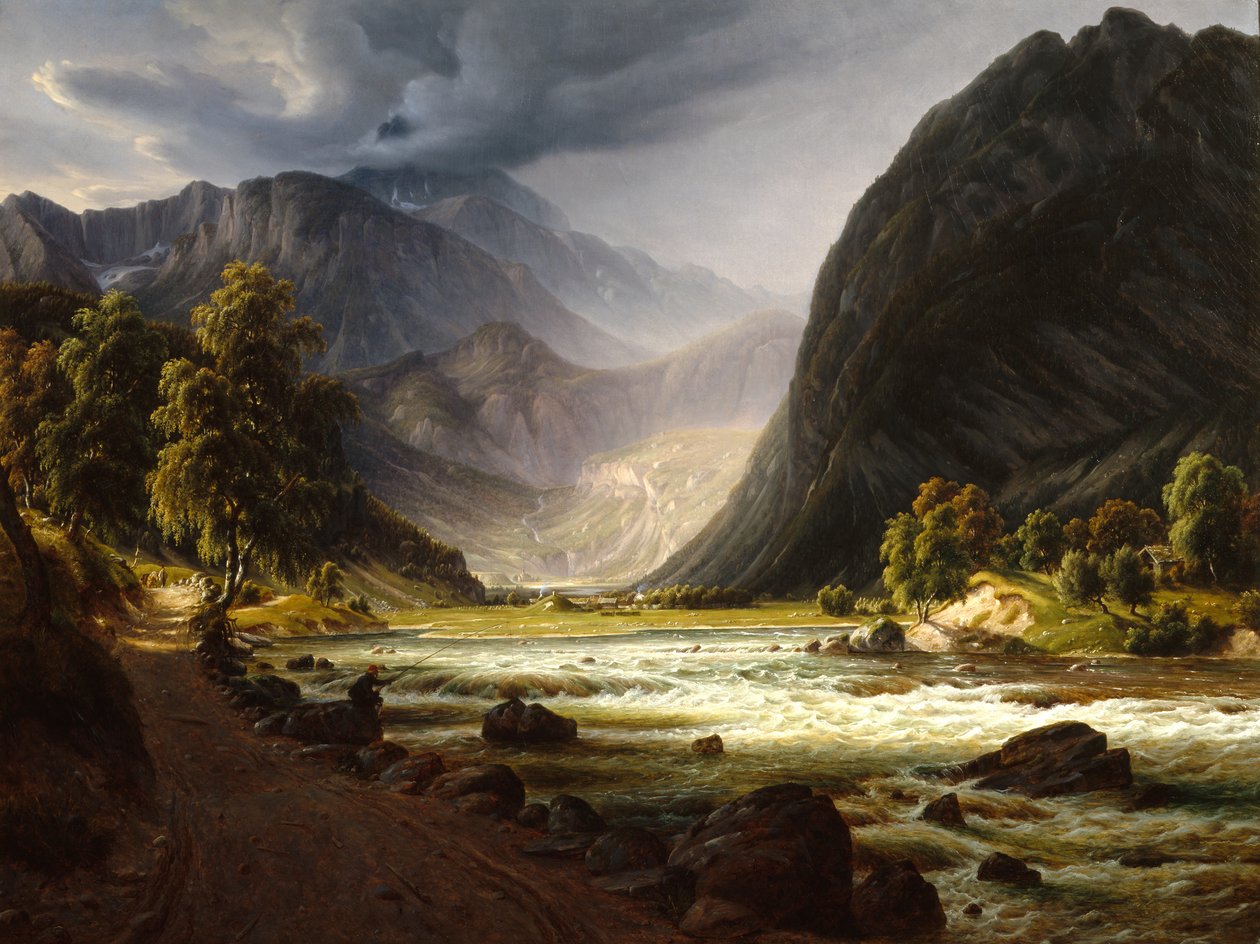 From Aurdal av Thomas Fearnley