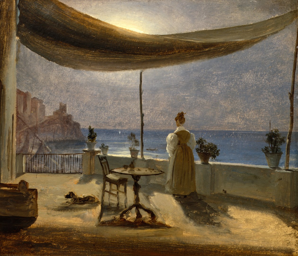 Terrasse i Sorrento av Thomas Fearnley