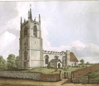 Great Barford Church, Bedfordshire av Thomas Fisher