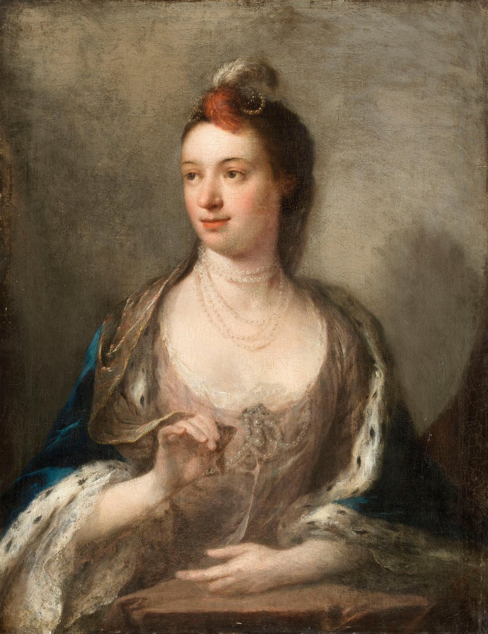 Portrett av Susannah Walker av Thomas Frye