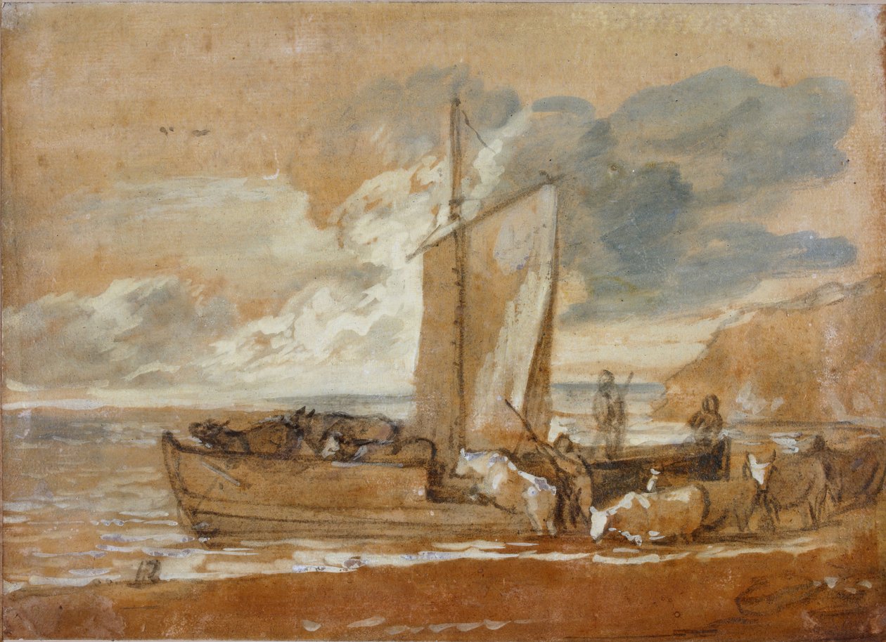 En storfeferge, 1784-1788. av Thomas Gainsborough