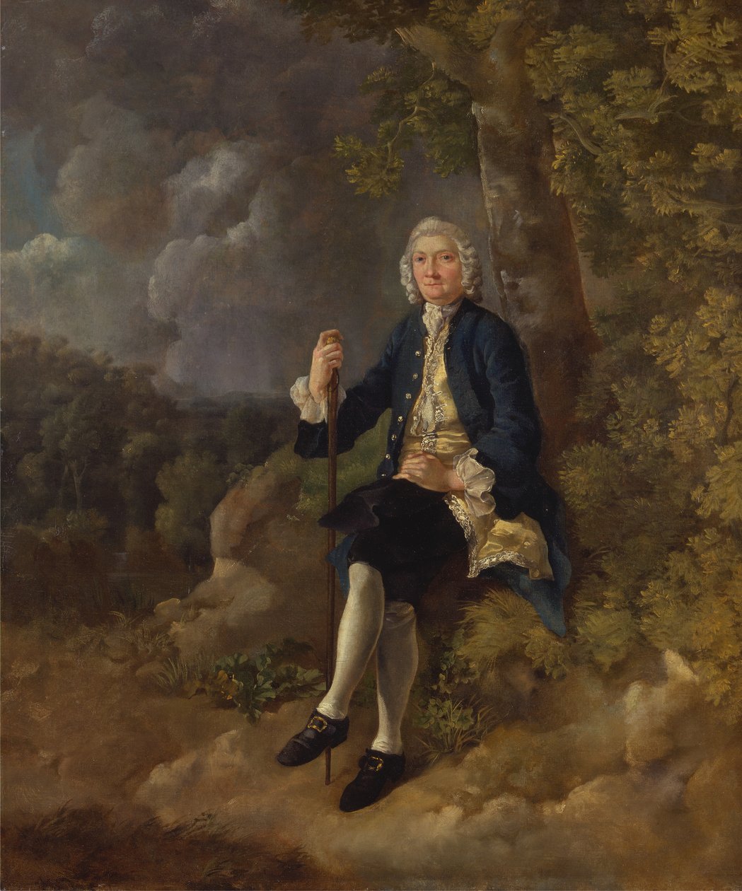 Clayton Jones, 1744 til 1745. av Thomas Gainsborough