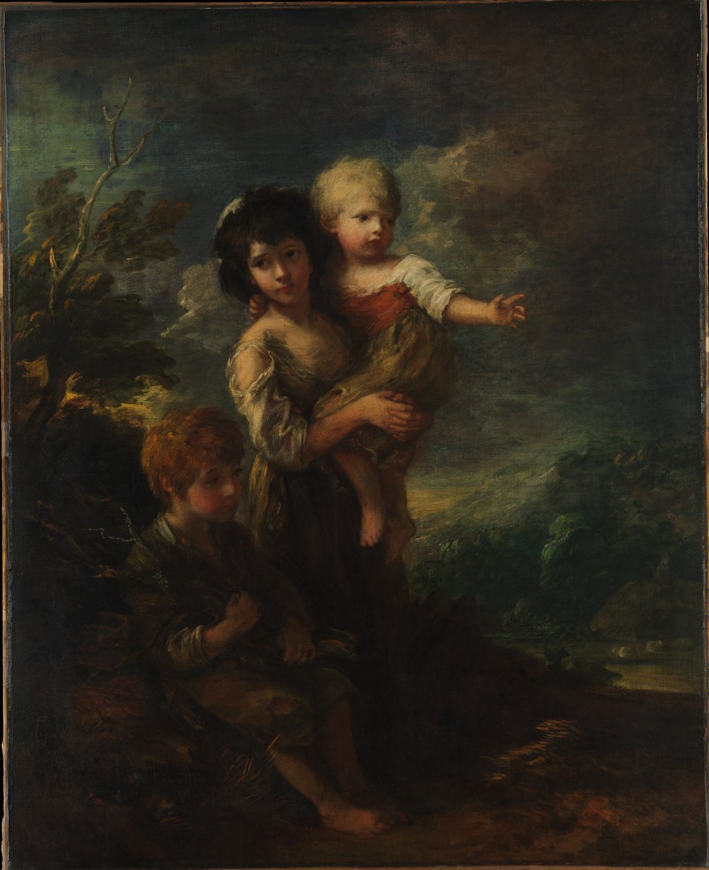 Cottage Children (The Wood Gatherers) av Thomas Gainsborough