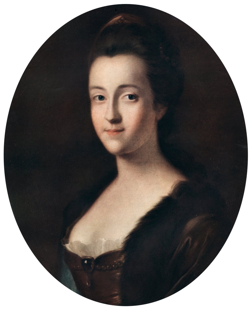 Elizabeth, markgrevin av Anspach, sent på 1700-tallet, 1912. av Thomas Gainsborough