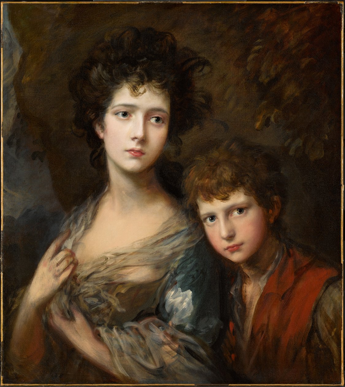 Elizabeth og Thomas Linley av Thomas Gainsborough