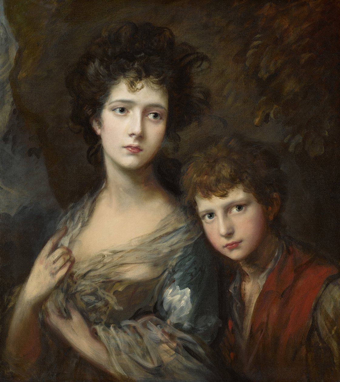 Elizabeth og Thomas Linley, ca. 1768 av Thomas Gainsborough