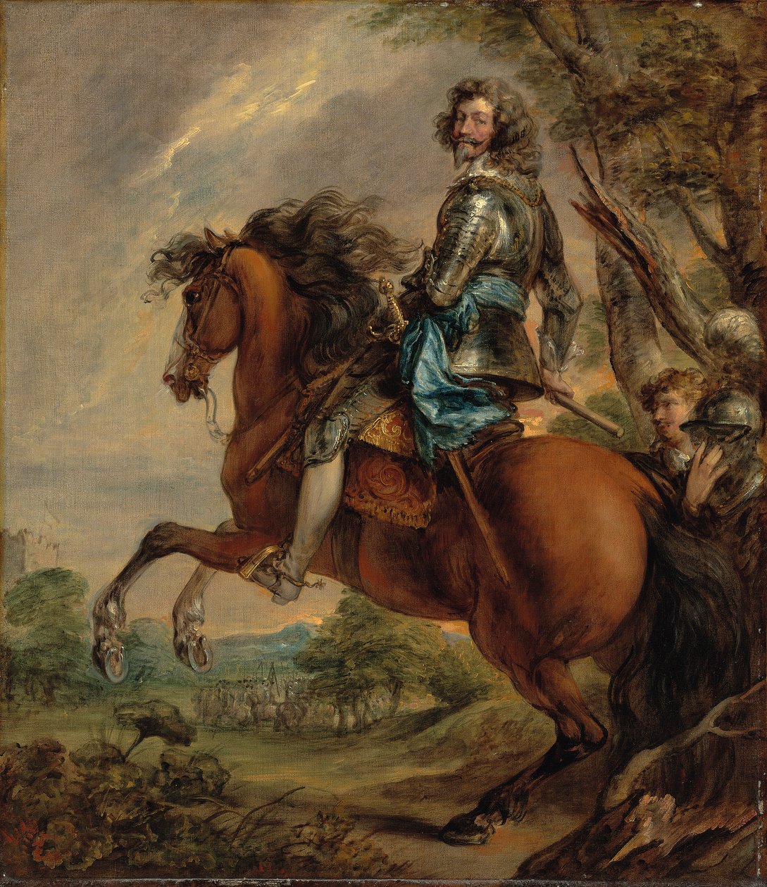 Ridesportrett av Albert, hertug d"Arenberg, prins av Barbonçon av Thomas Gainsborough