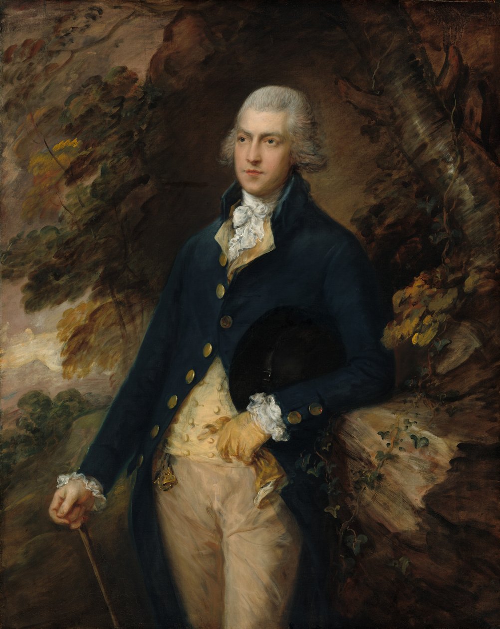 Francis Basset, Lord de Dunstanville, ca. 1786. av Thomas Gainsborough