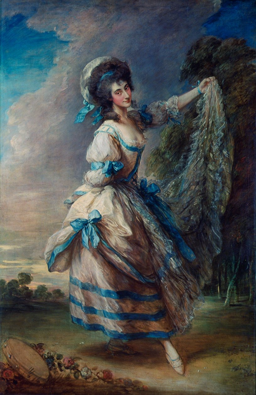 Giovanna Baccelli, 1782 av Thomas Gainsborough