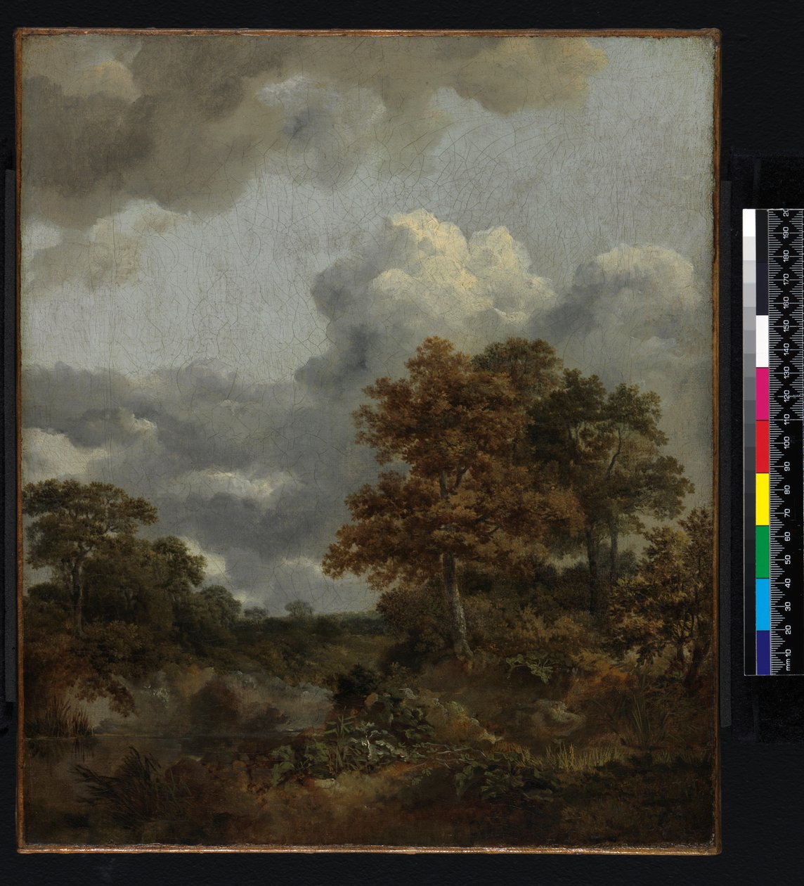 Landskap med basseng, 1746-1747 av Thomas Gainsborough