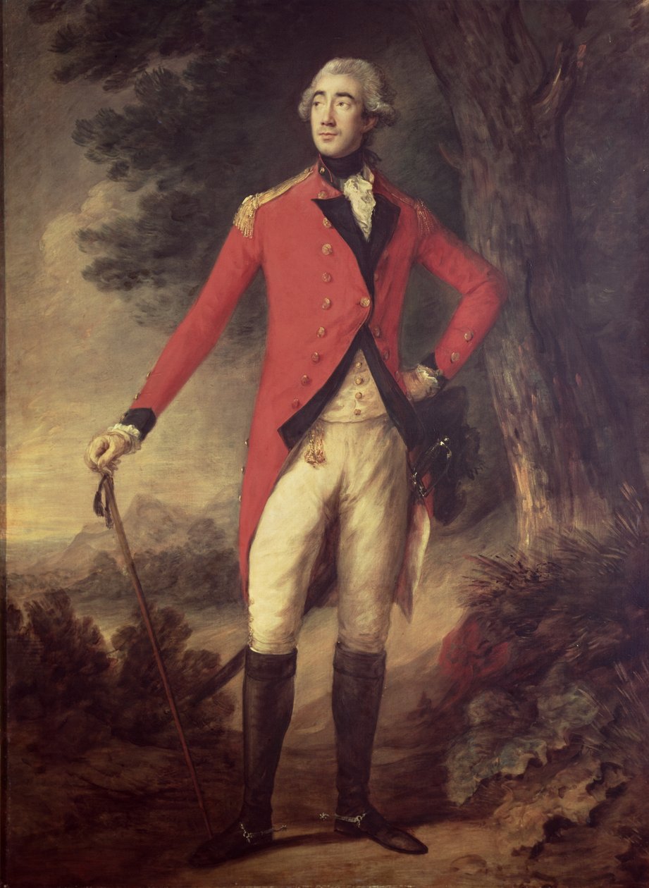 Lord Hastings (1732-1818) guvernør i India, 1780-tallet av Thomas Gainsborough
