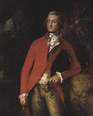 Major William Tennant fra Needwood House, Staffordshire (olje på lerret) av Thomas Gainsborough