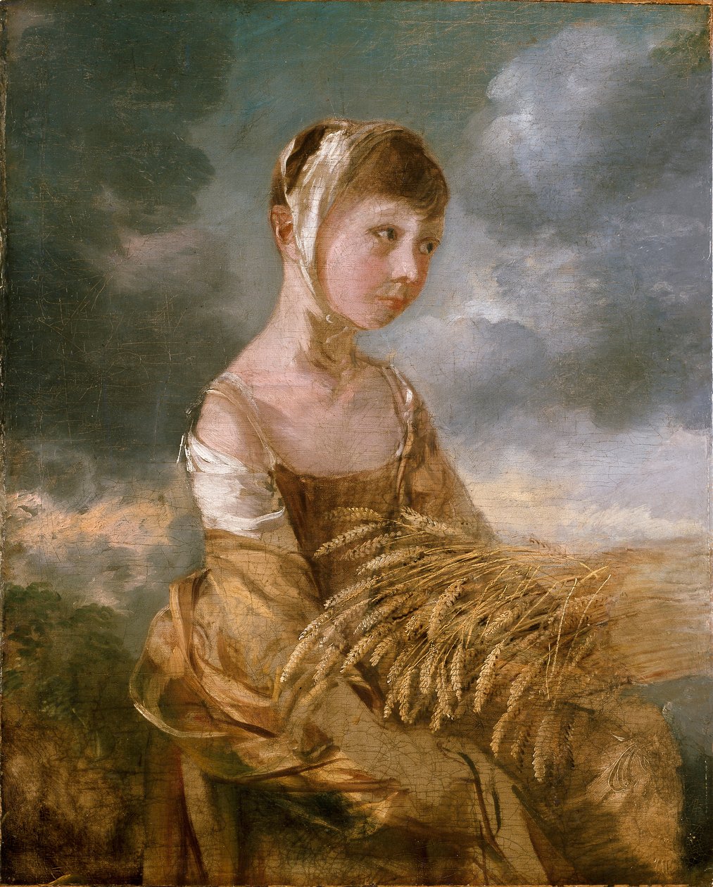 Margaret Gainsborough sanking, sent på 1750-tallet av Thomas Gainsborough