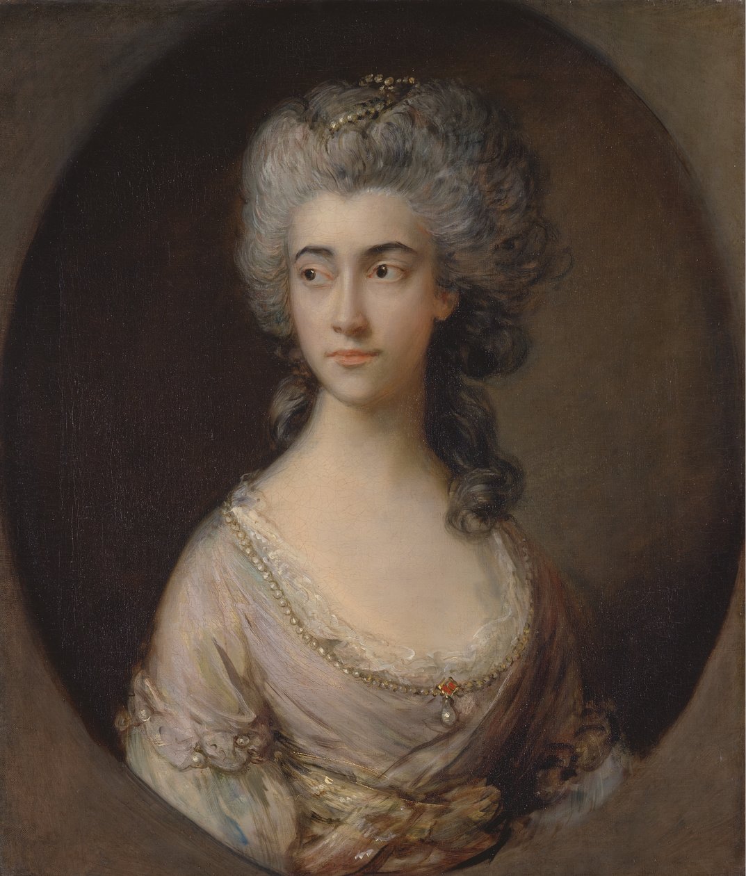 Mary Heberden, ca. 1777. av Thomas Gainsborough