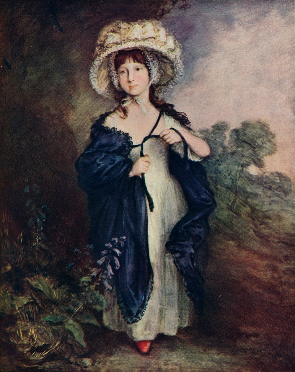 Frøken Elizabeth Haverfield, c1780 1910 av Thomas Gainsborough