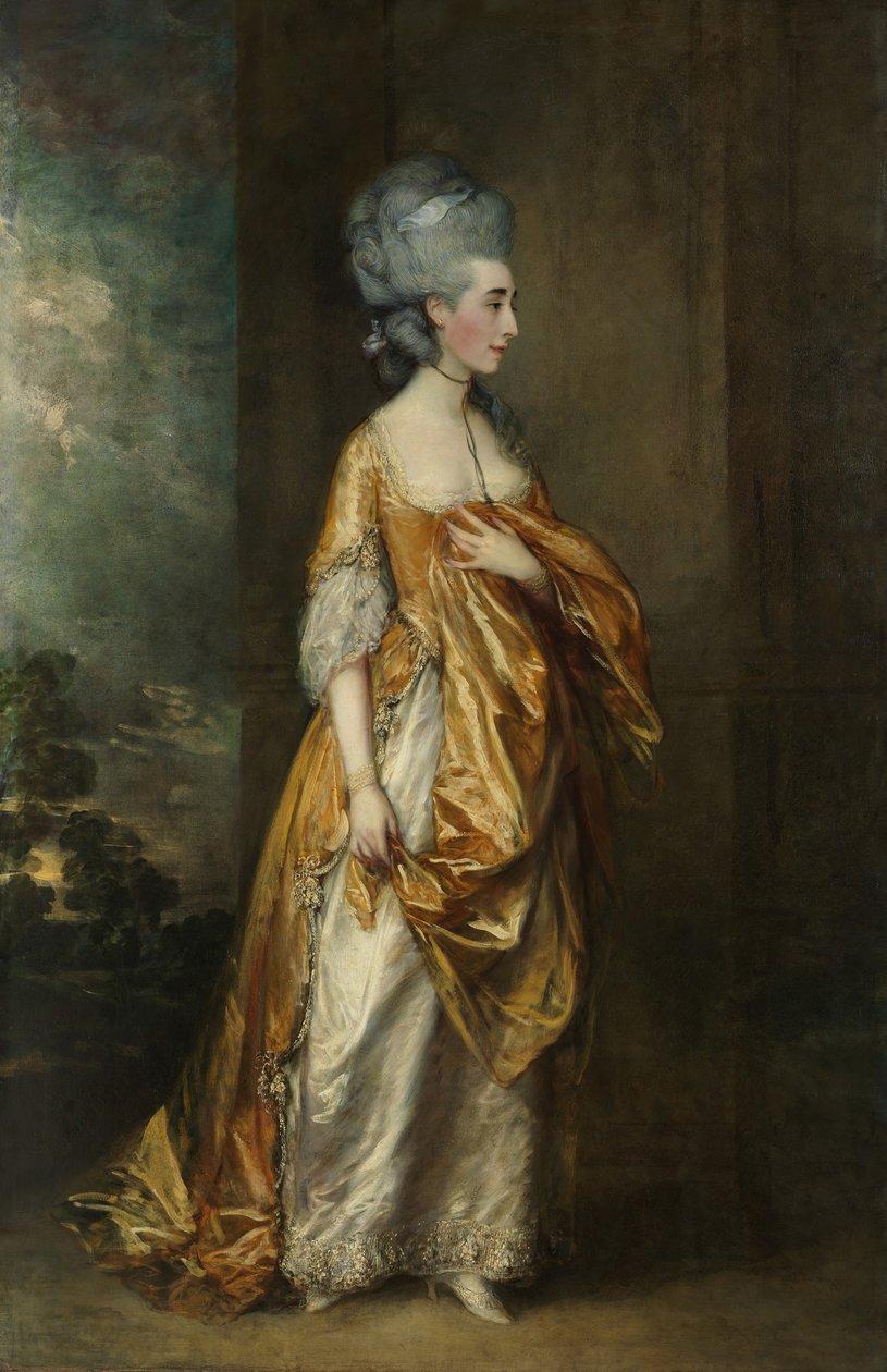 Mrs. Grace Dalrymple Elliott 1754-1823, 1778. av Thomas Gainsborough