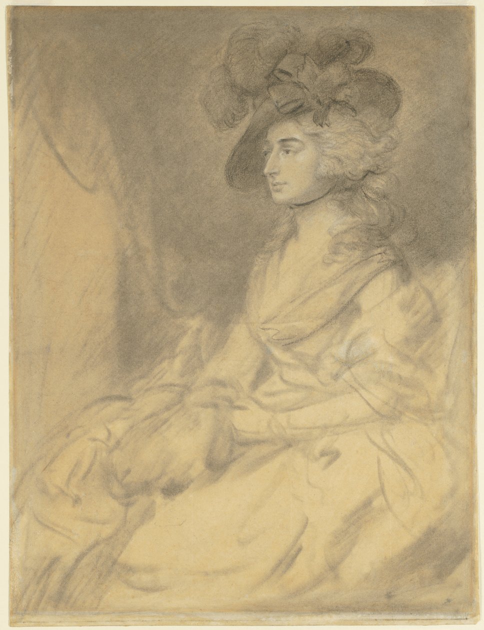 Fru Sarah Siddons av Thomas Gainsborough