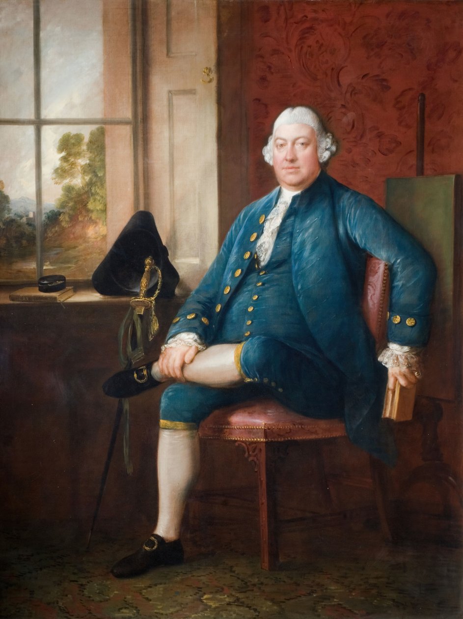 Portrett av Matthew Hale 1728-86, 1763. av Thomas Gainsborough