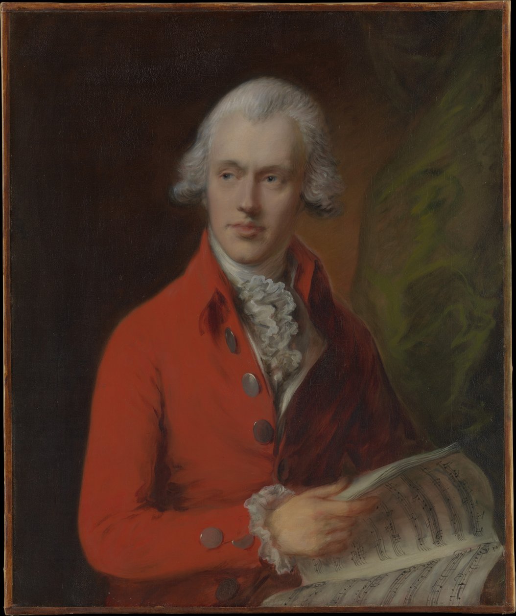 Portrett av Charles Rousseau Burney (1747–1819) av Thomas Gainsborough