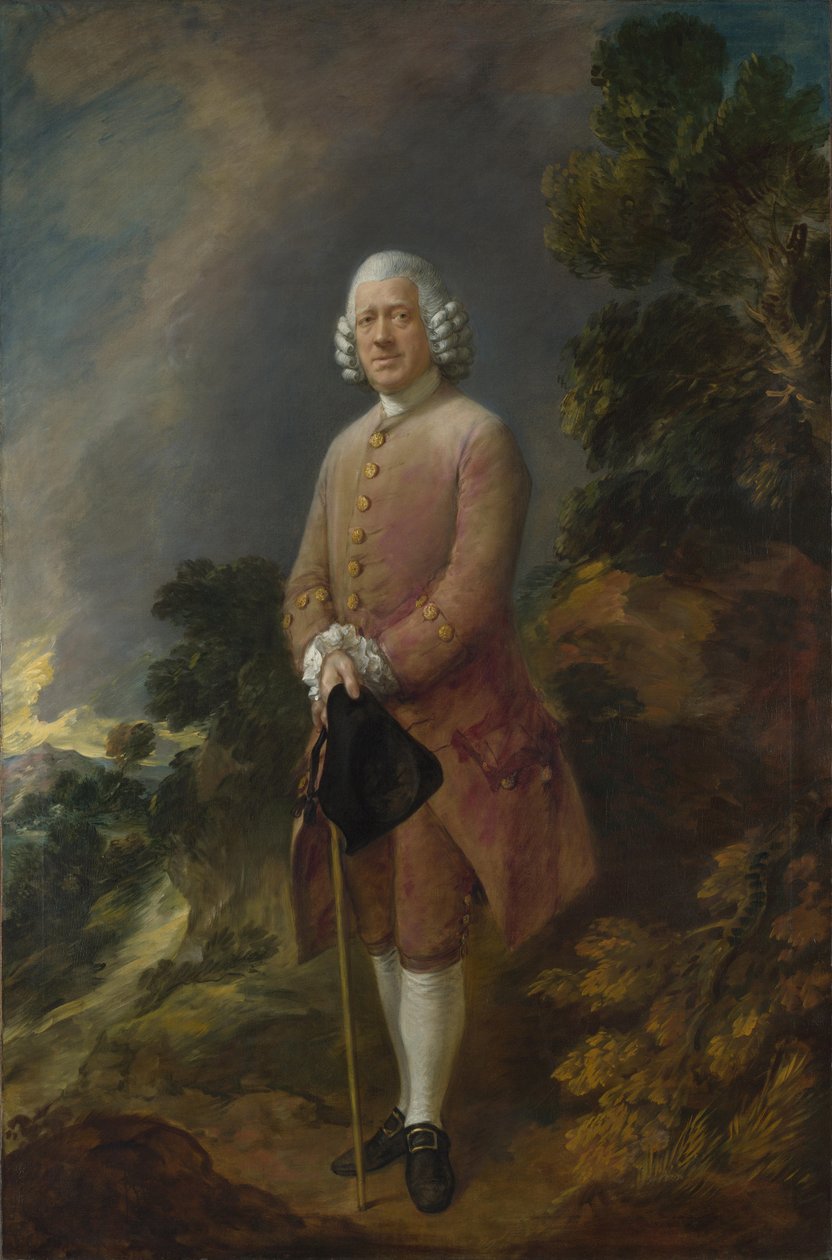 Portrett av Dr. Ralph Schomberg 1714-1792, ca 1770. av Thomas Gainsborough